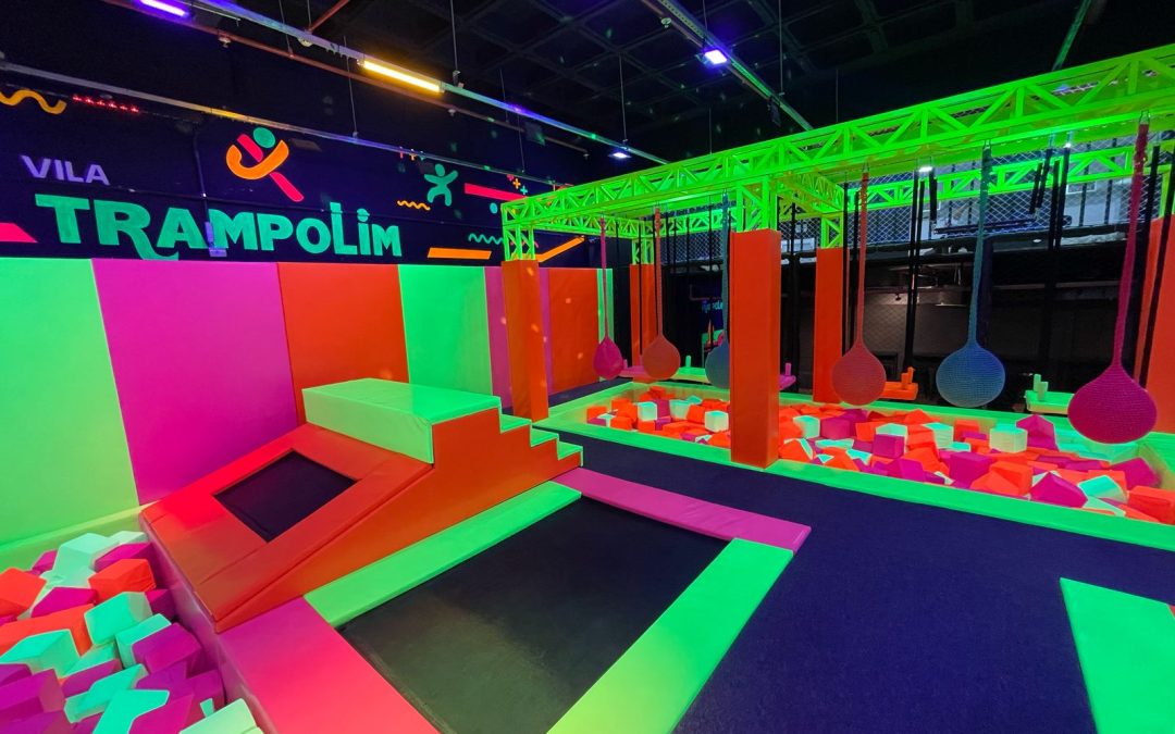 VILA TRAMPOLIM PARK CHEGA AO RIO ANIL SHOPPING