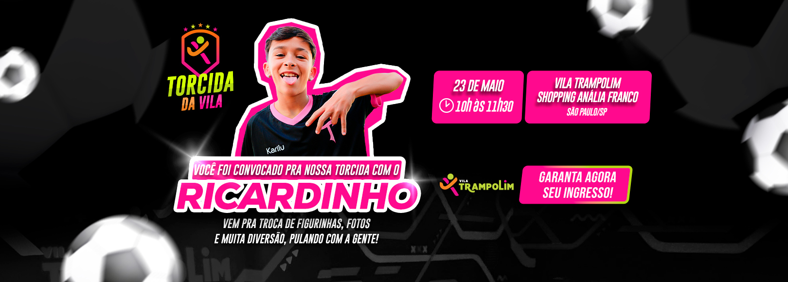 Torcida da Vila – Ricardinho – Anália Franco