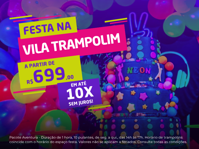 Aniversário na Vila Trampolim