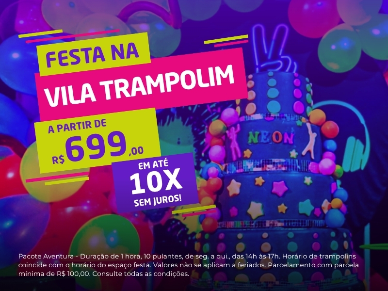 Aniversário na Vila Trampolim