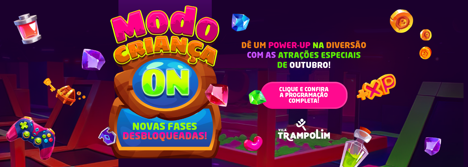 Atrações de Outubro